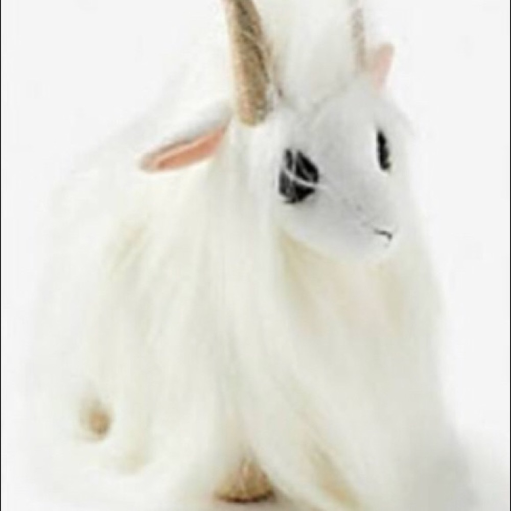 Justice Golden Long Haired Goat Plush
